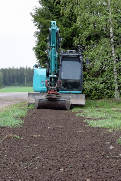 Backhoe Grading in O Fallon